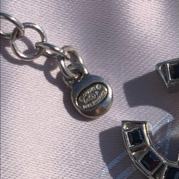 Chanel Strass Silver CC Love Necklace. Circa 2008 Spring Collection. - Picture 5 of 7